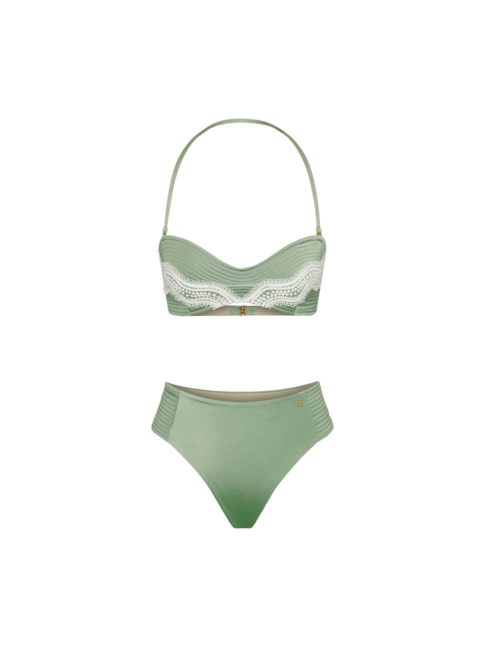 strapless top biquíni com guipuire paraty Suntime