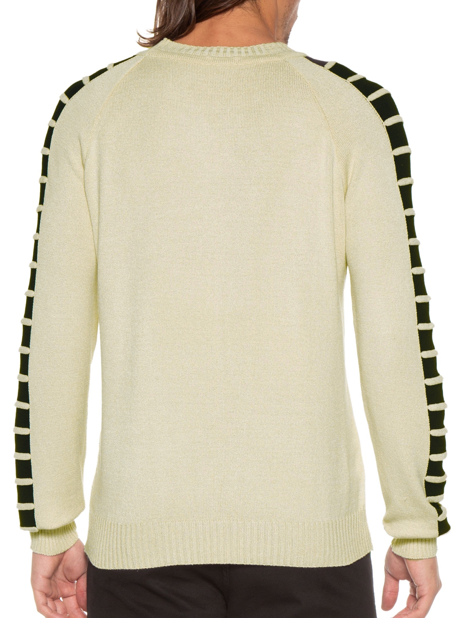 Suéter Com Detalhe Na Manga Bege Basiq Men