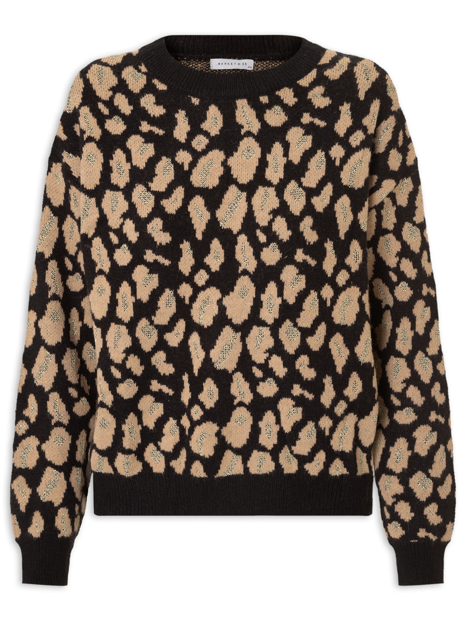 Suéter Feminino Animal Print Market 33