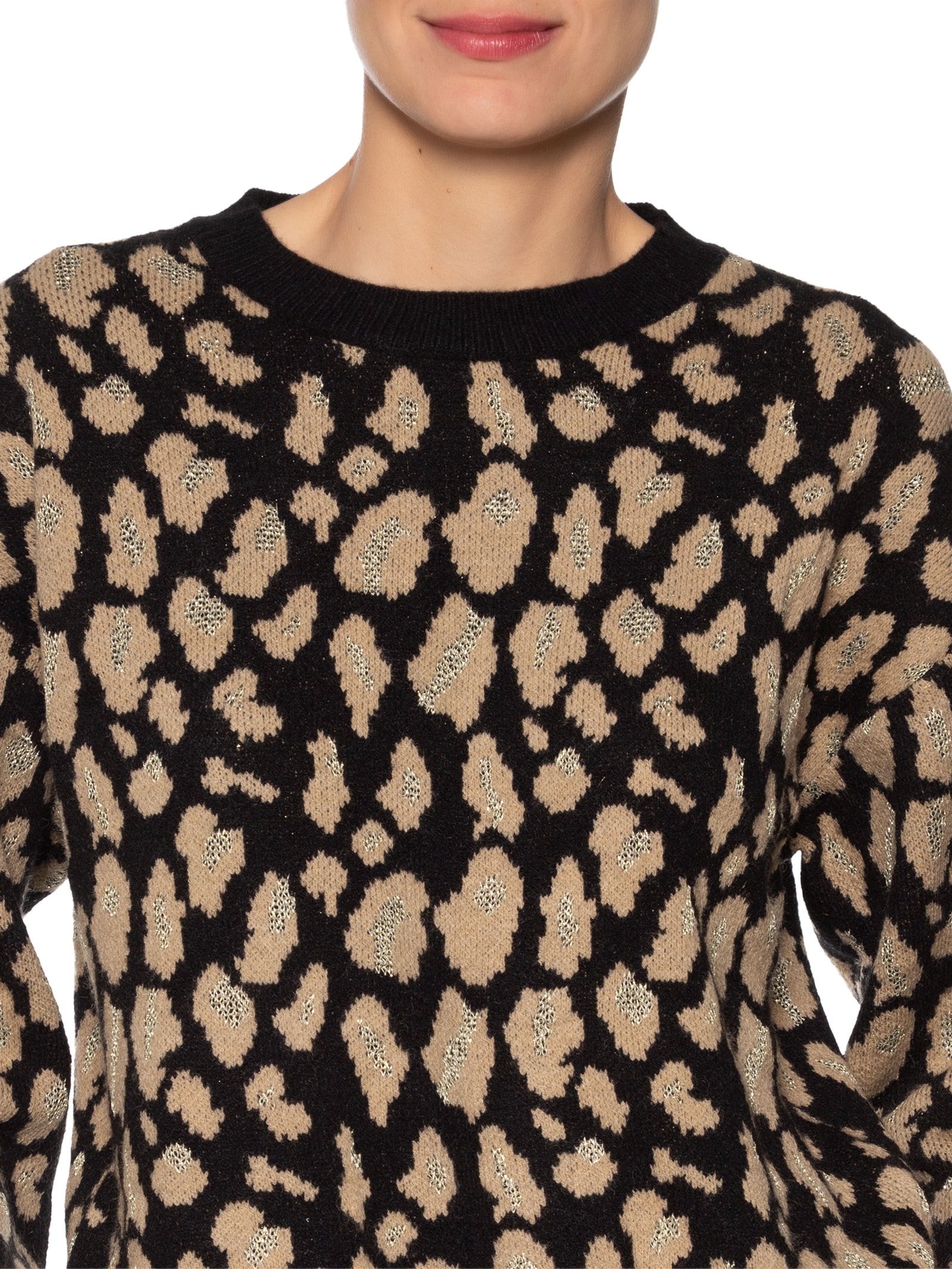 Suéter Feminino Animal Print Market 33