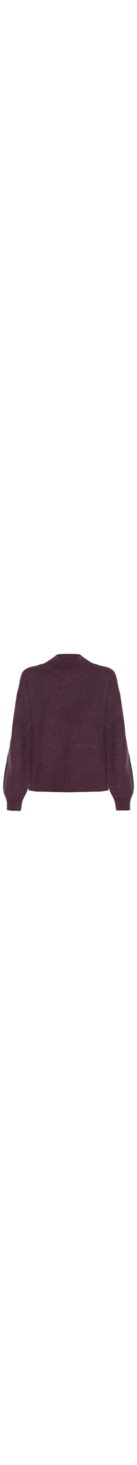Suéter Feminino Básico Oversized - Vinho