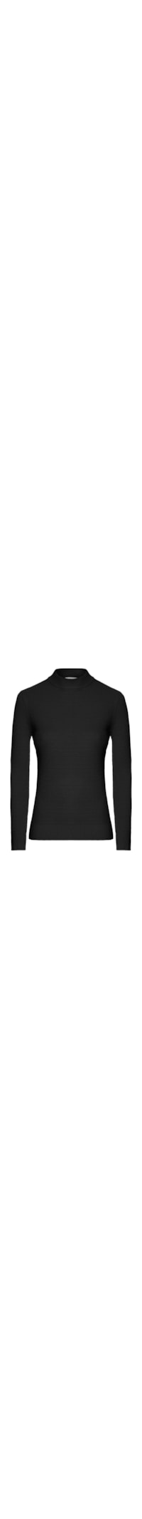 Suéter Feminino Básico Texturizado - Preto