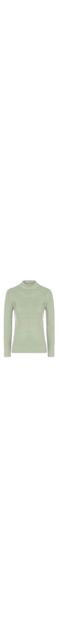 Suéter Feminino Básico Texturizado - Verde