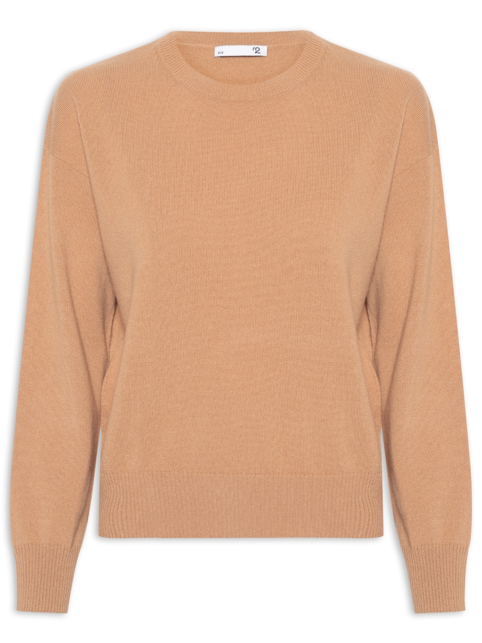 Suéter Feminino Blend de Lã E Cashmere Bege '2Essential
