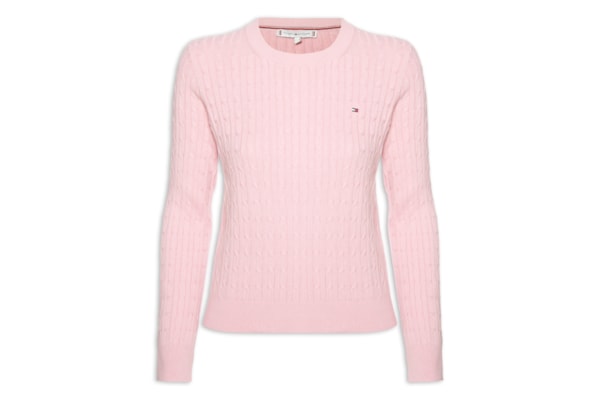 Suéter Feminino Co Cable - Rosa