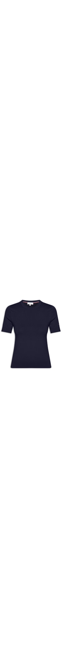 Suéter Feminino Co Jersey Stitch - Azul