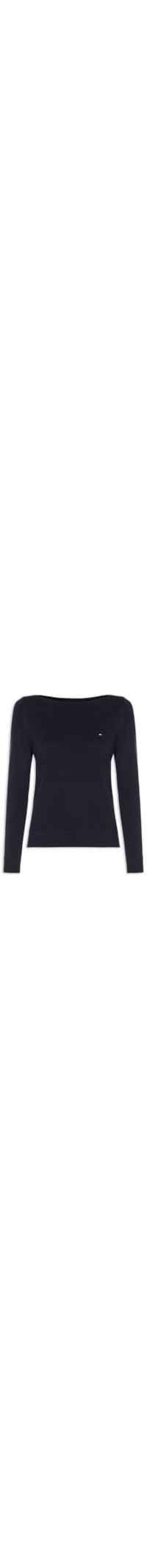 Suéter Feminino Co Jersey Stitch Boat-Nk - Azul