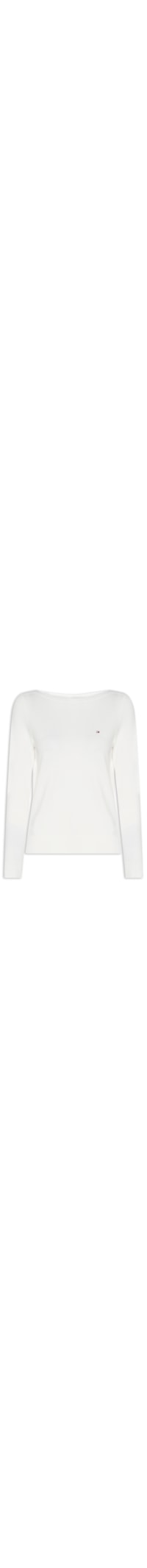 Suéter Feminino Co Jersey Stitch Boat-Nk - Branco