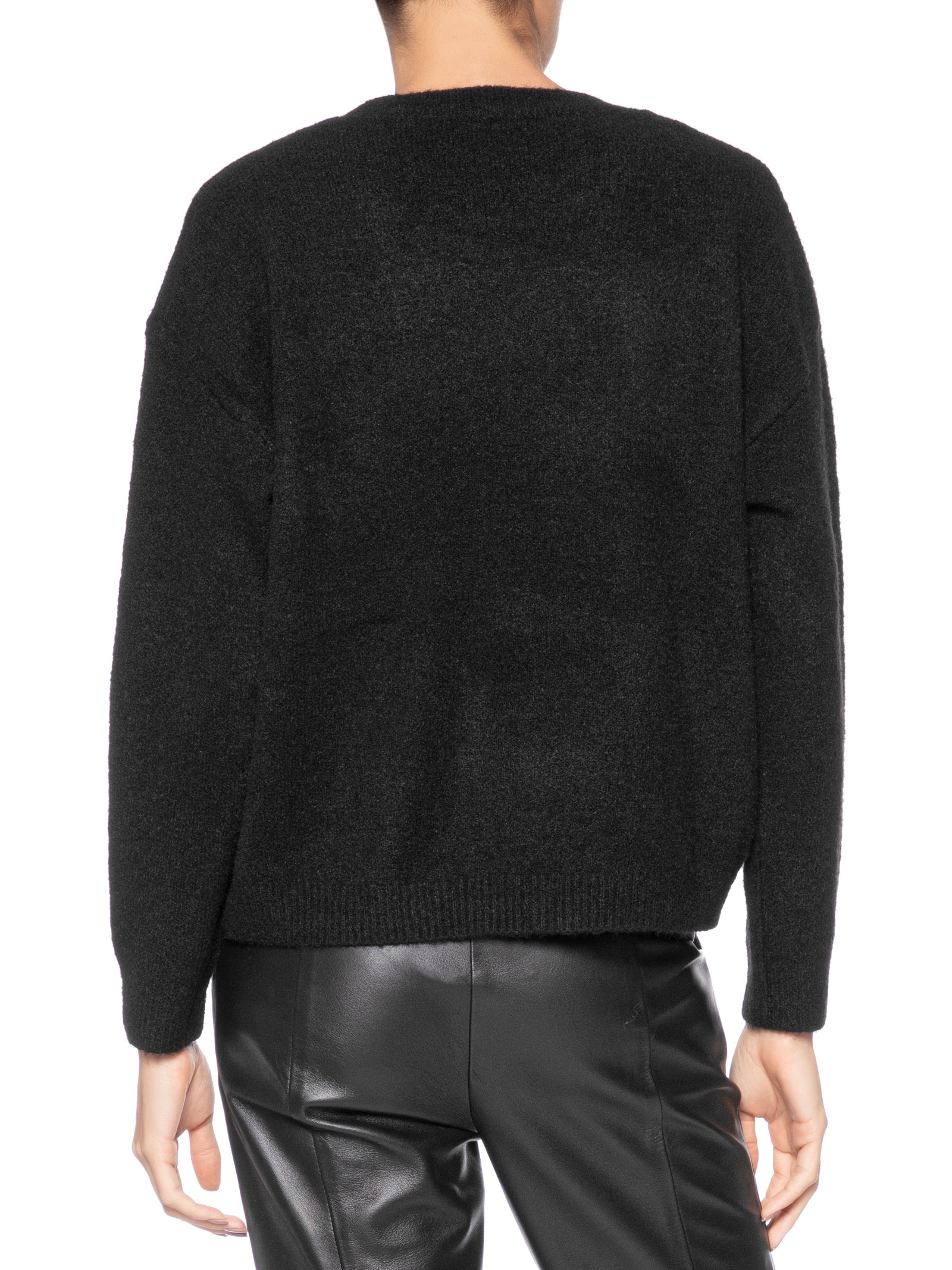 Suéter Feminino Com Corrente Preto Market 33