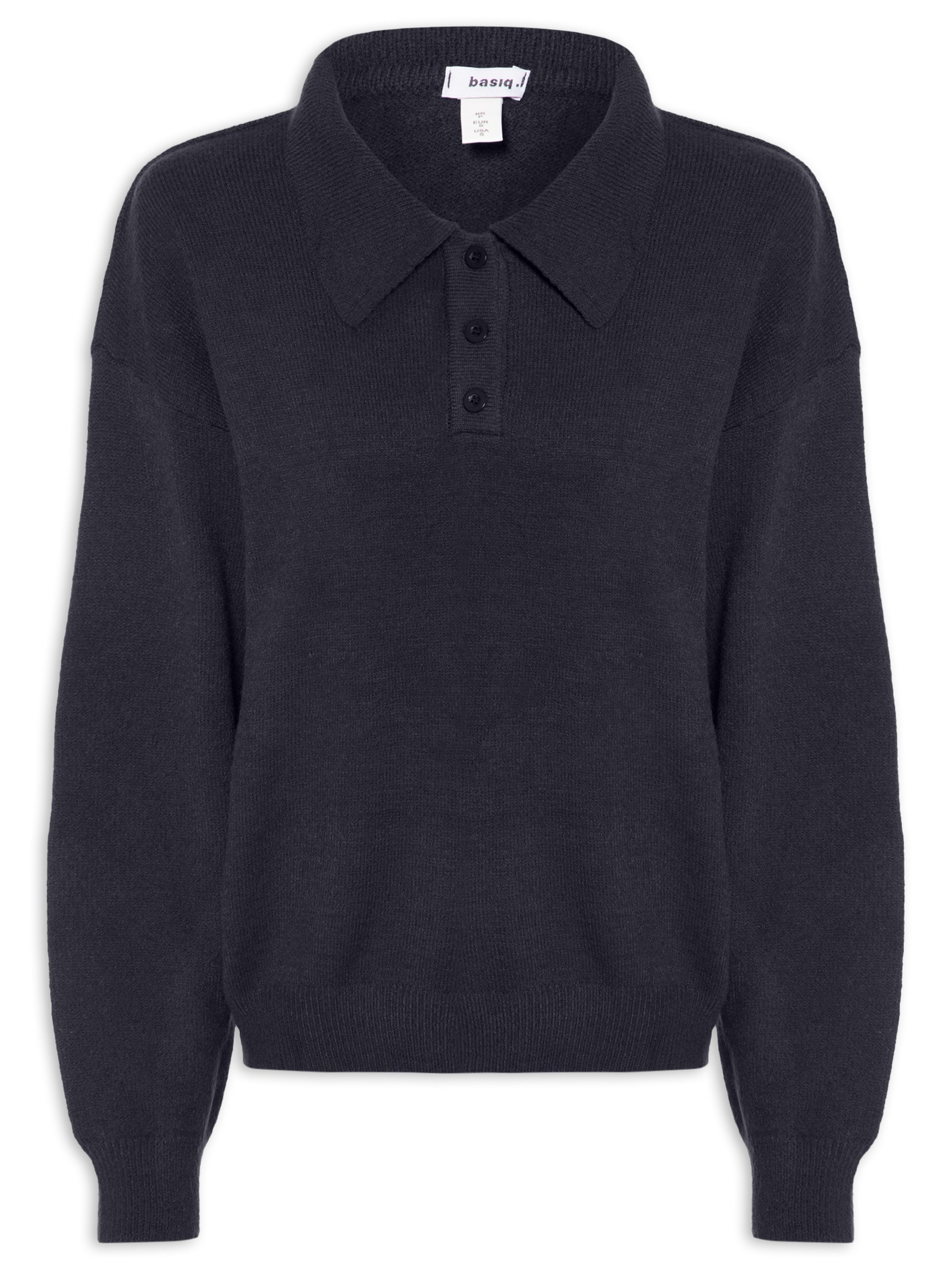 Suéter Feminino Comfy Gola Esporte – Azul Basiq