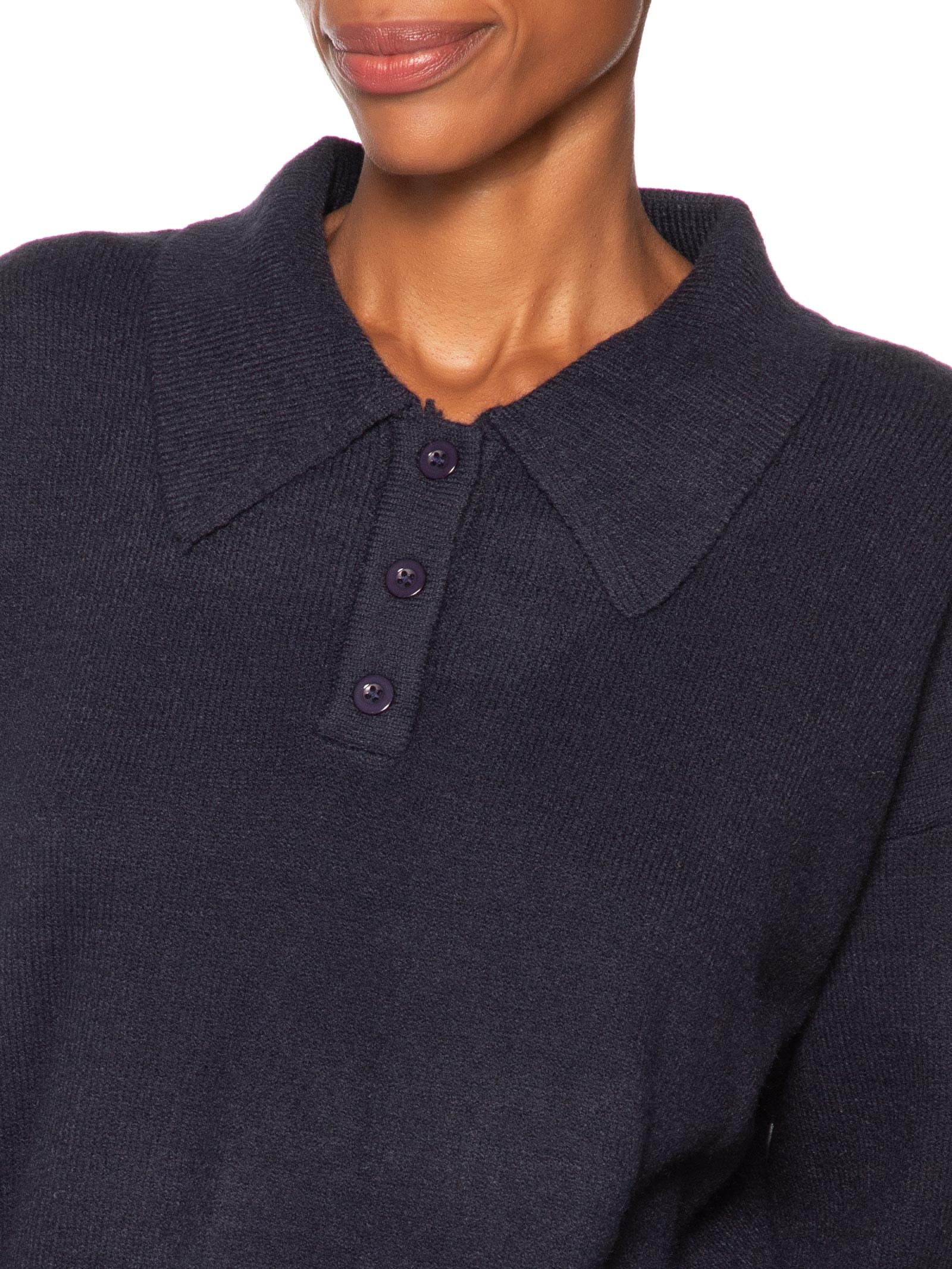 Suéter Feminino Comfy Gola Esporte – Azul Basiq