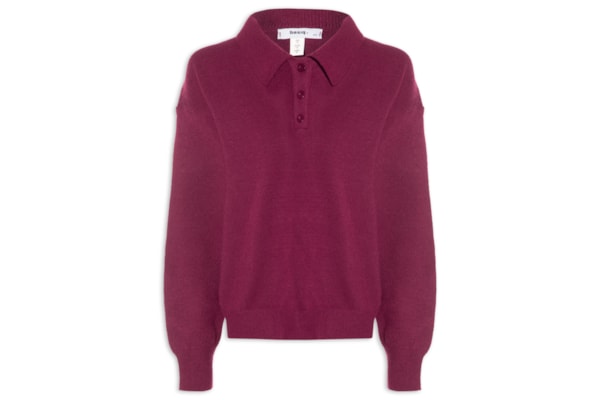 Suéter Feminino Comfy Gola Esporte – Vermelho