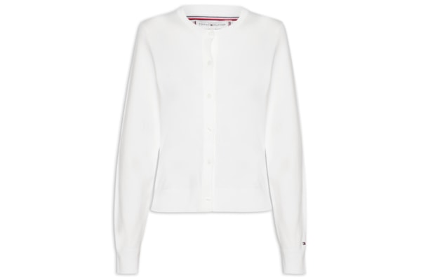Suéter Feminino Cotton Jersey Stitch - Branco