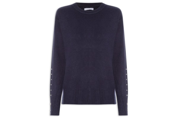 Suéter Feminino em Tricot - Azul