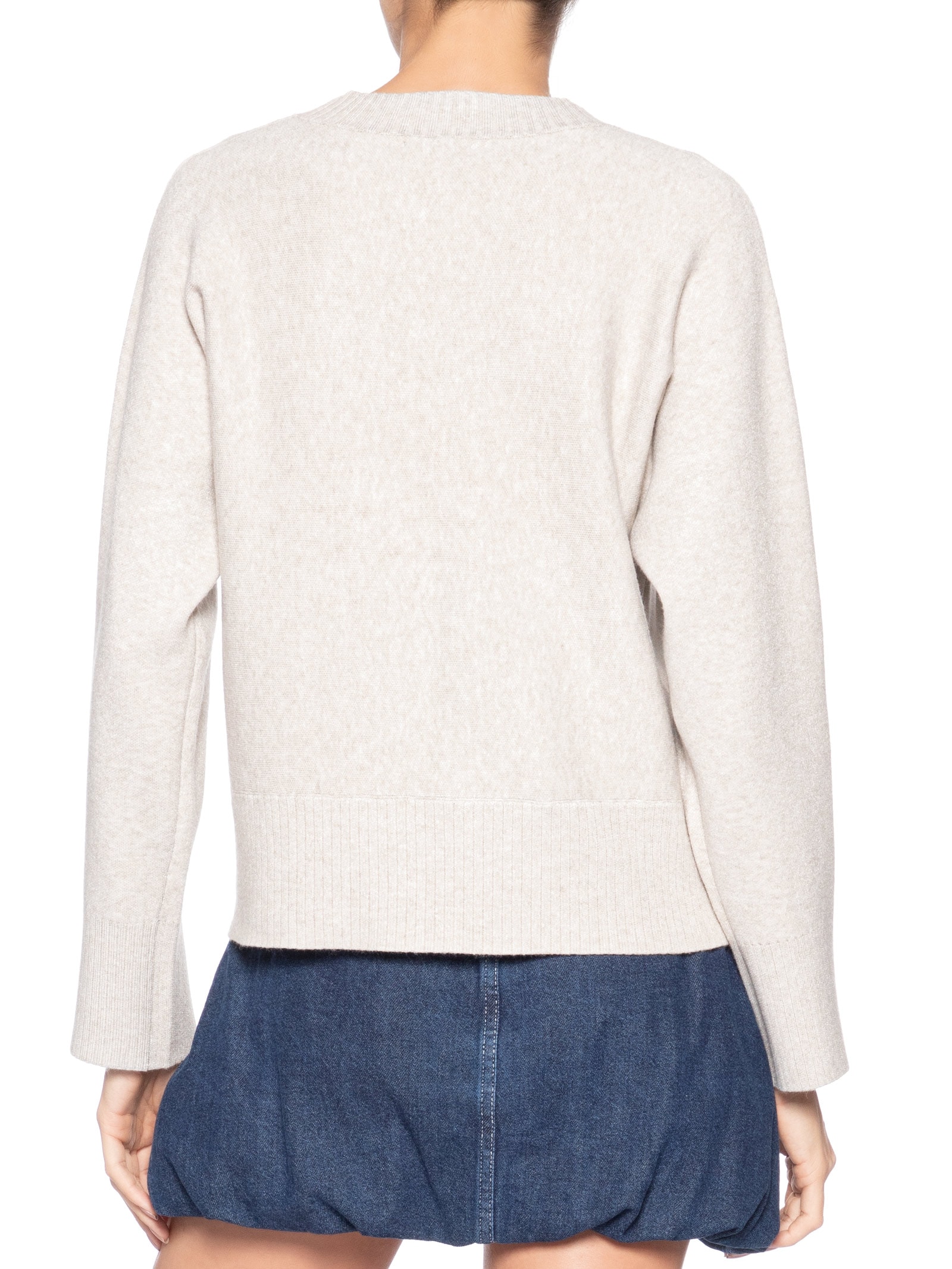 Sueter Feminino em Tricot Bege Market 33