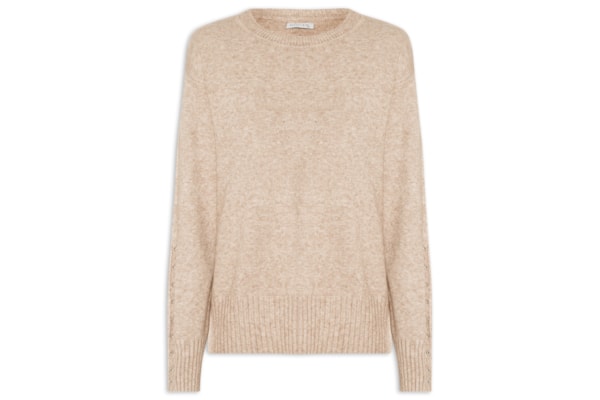 Suéter Feminino em Tricot - Bege