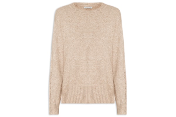 Suéter Feminino em Tricot - Bege