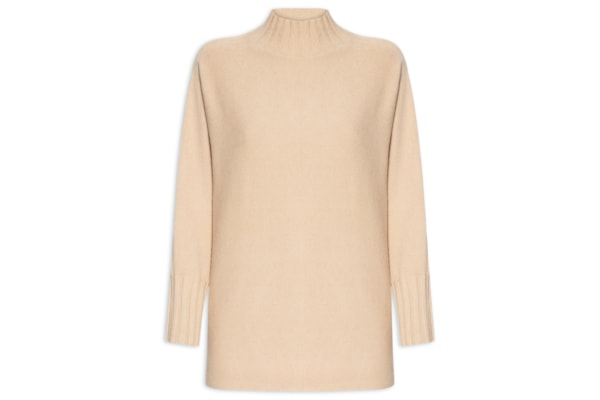 Suéter Feminino Em Tricot - Bege