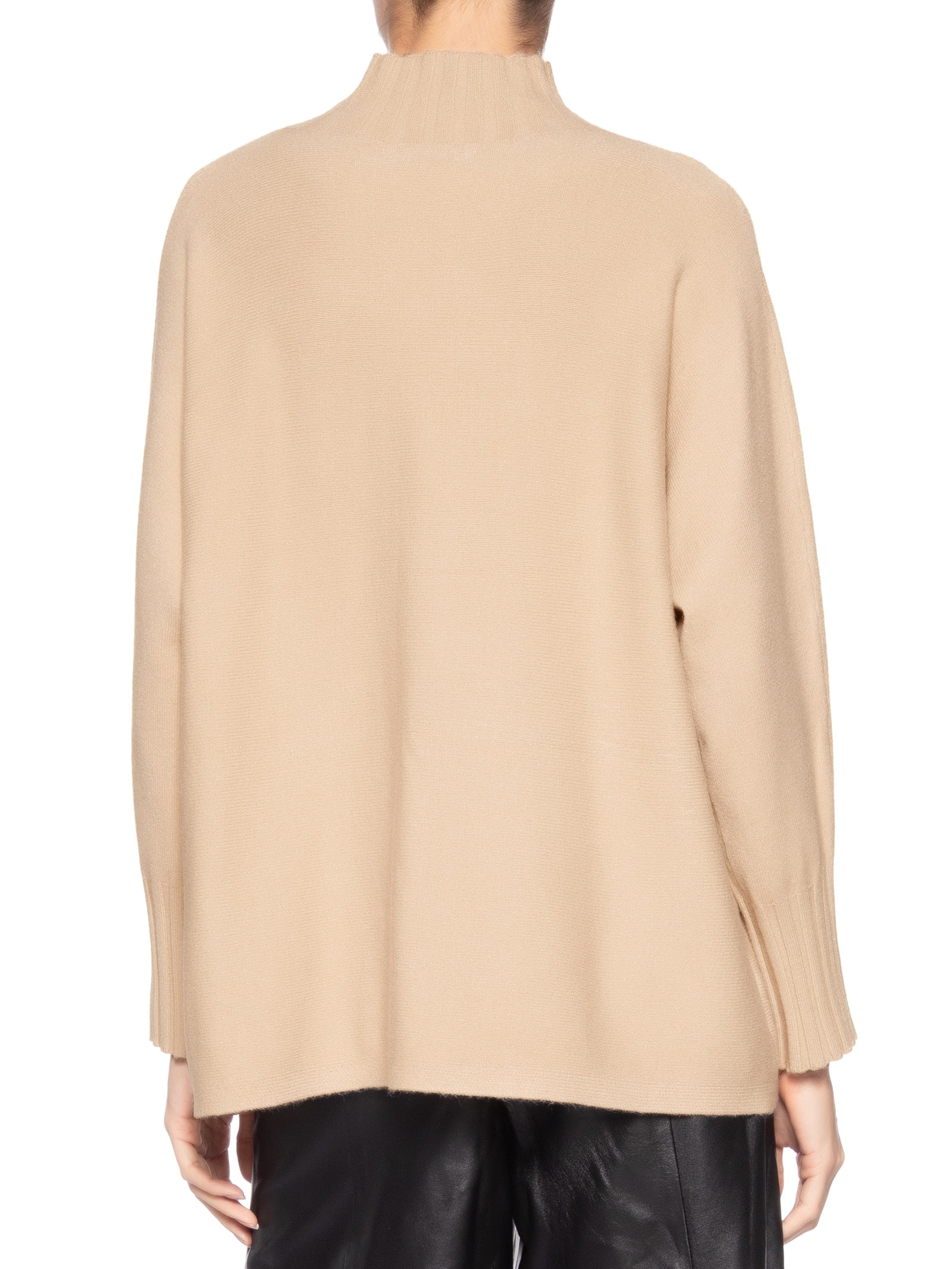 Suéter Feminino Em Tricot Bege Market 33