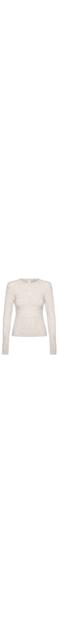 Suéter Feminino Em Tricot - Bege