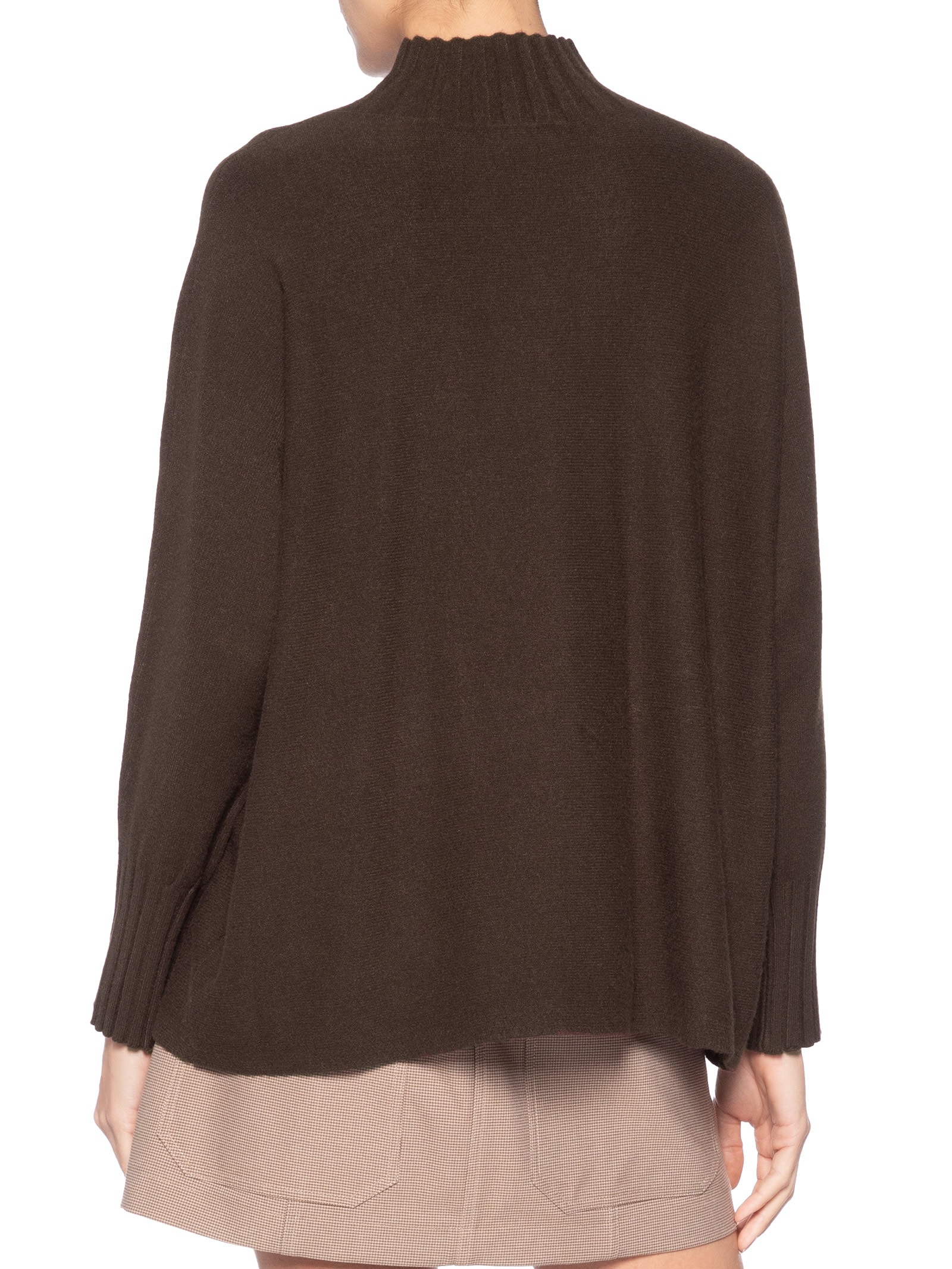 Suéter Feminino Em Tricot Marrom Market 33