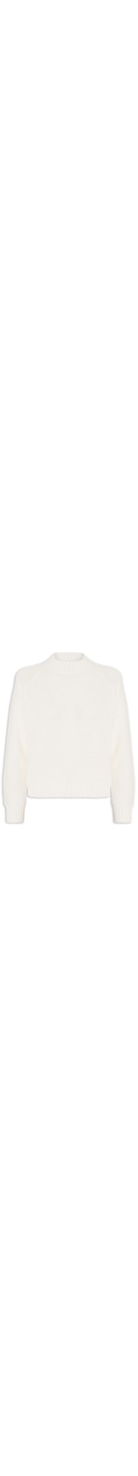 Suéter Feminino Em Tricot - Off White