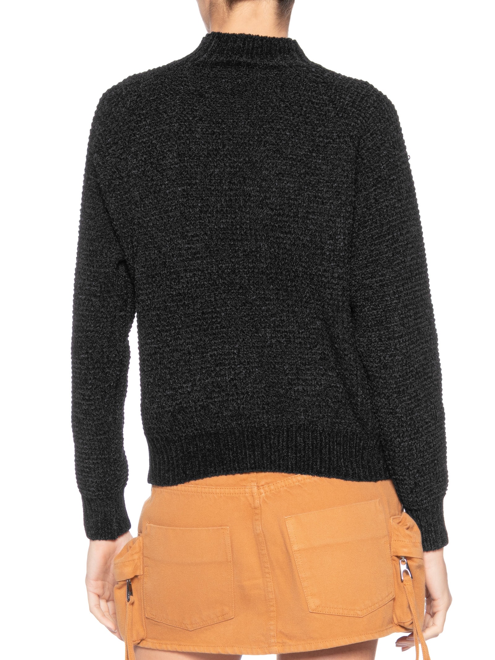 Suéter Feminino Em Tricot Preto Market 33