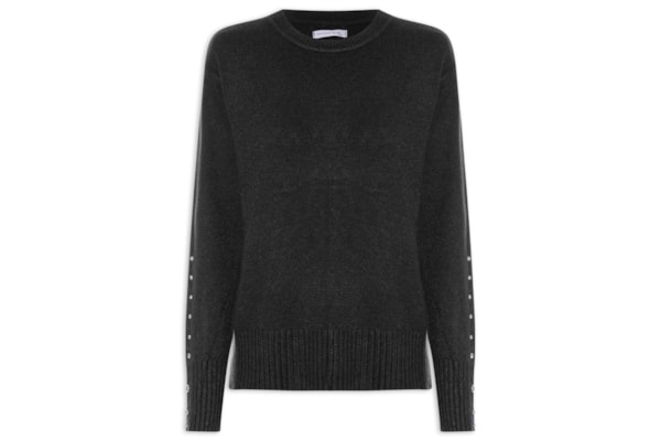 Suéter Feminino em Tricot - Preto