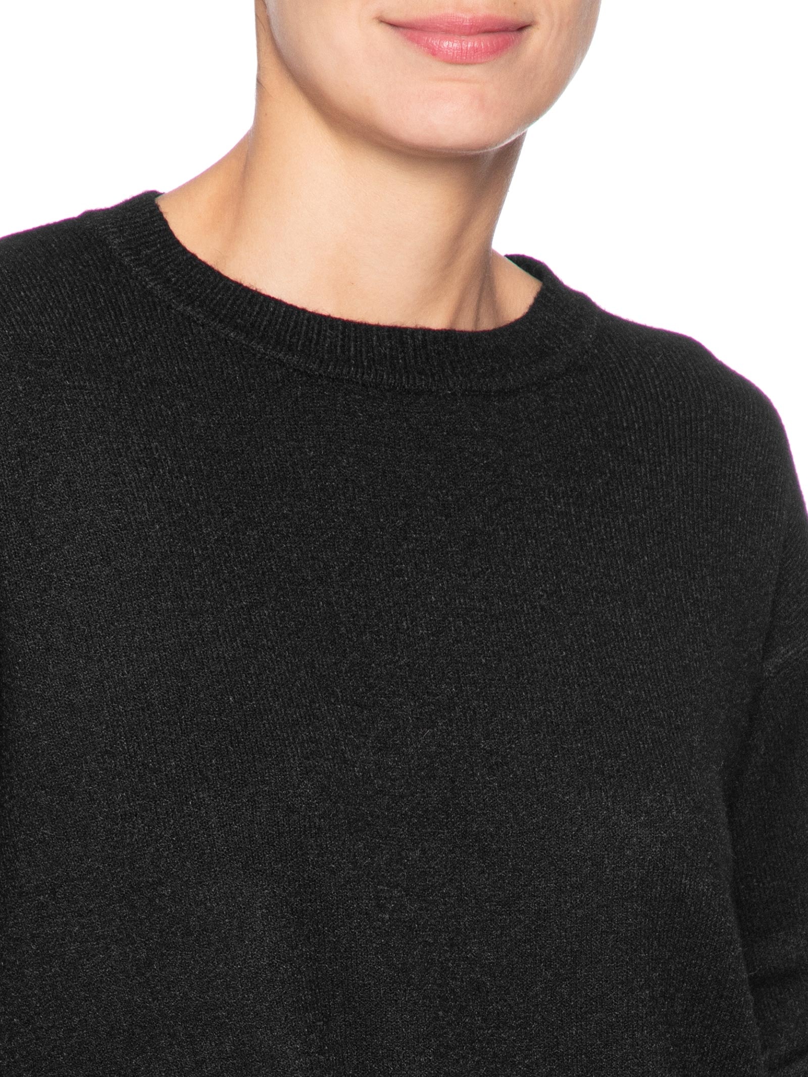 Suéter Feminino em Tricot Preto Market 33