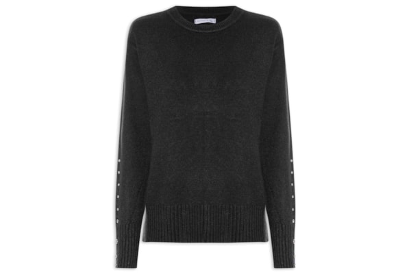 Suéter Feminino em Tricot - Preto