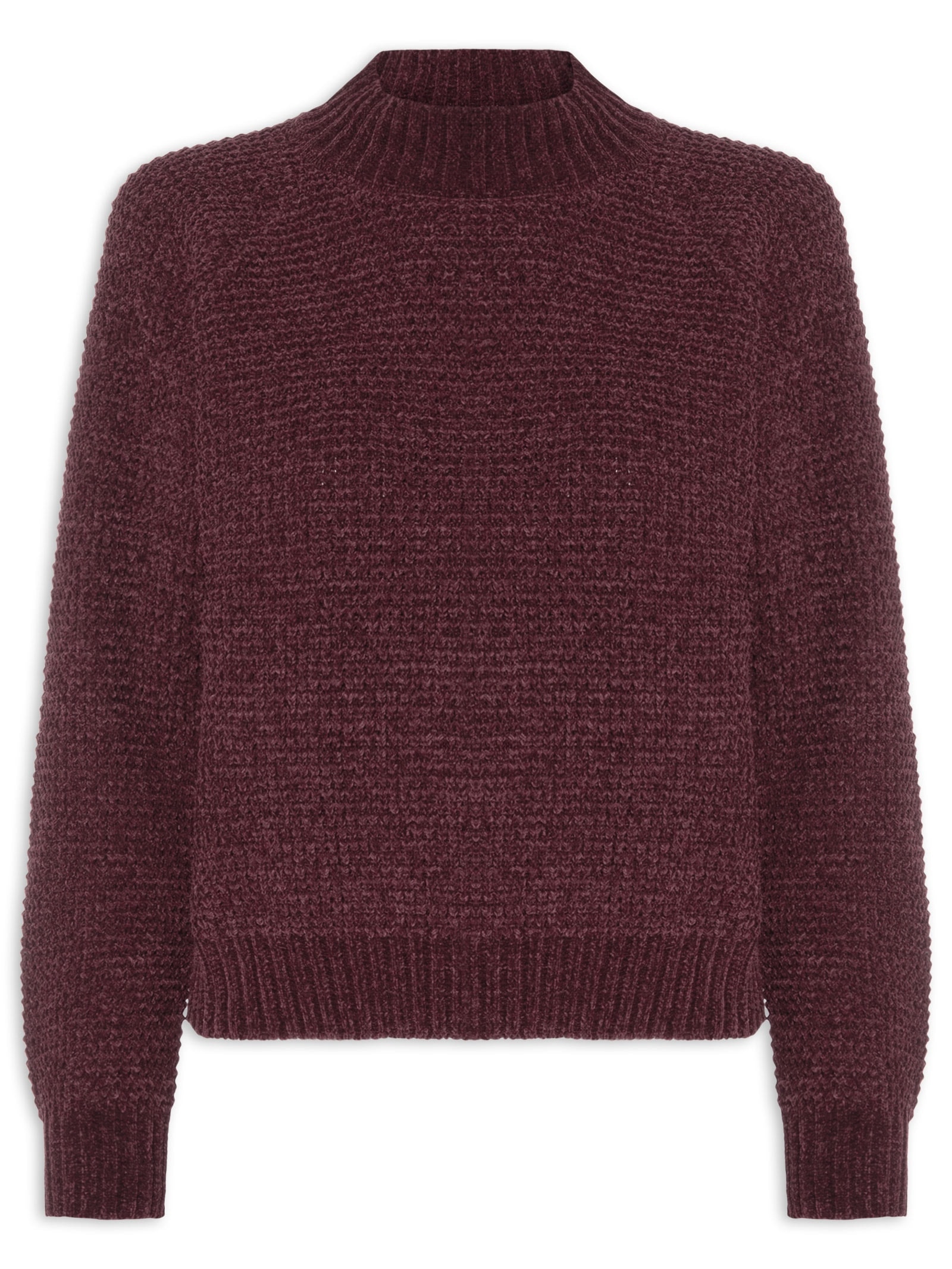 Suéter Feminino Em Tricot - Vermelho - Market 33