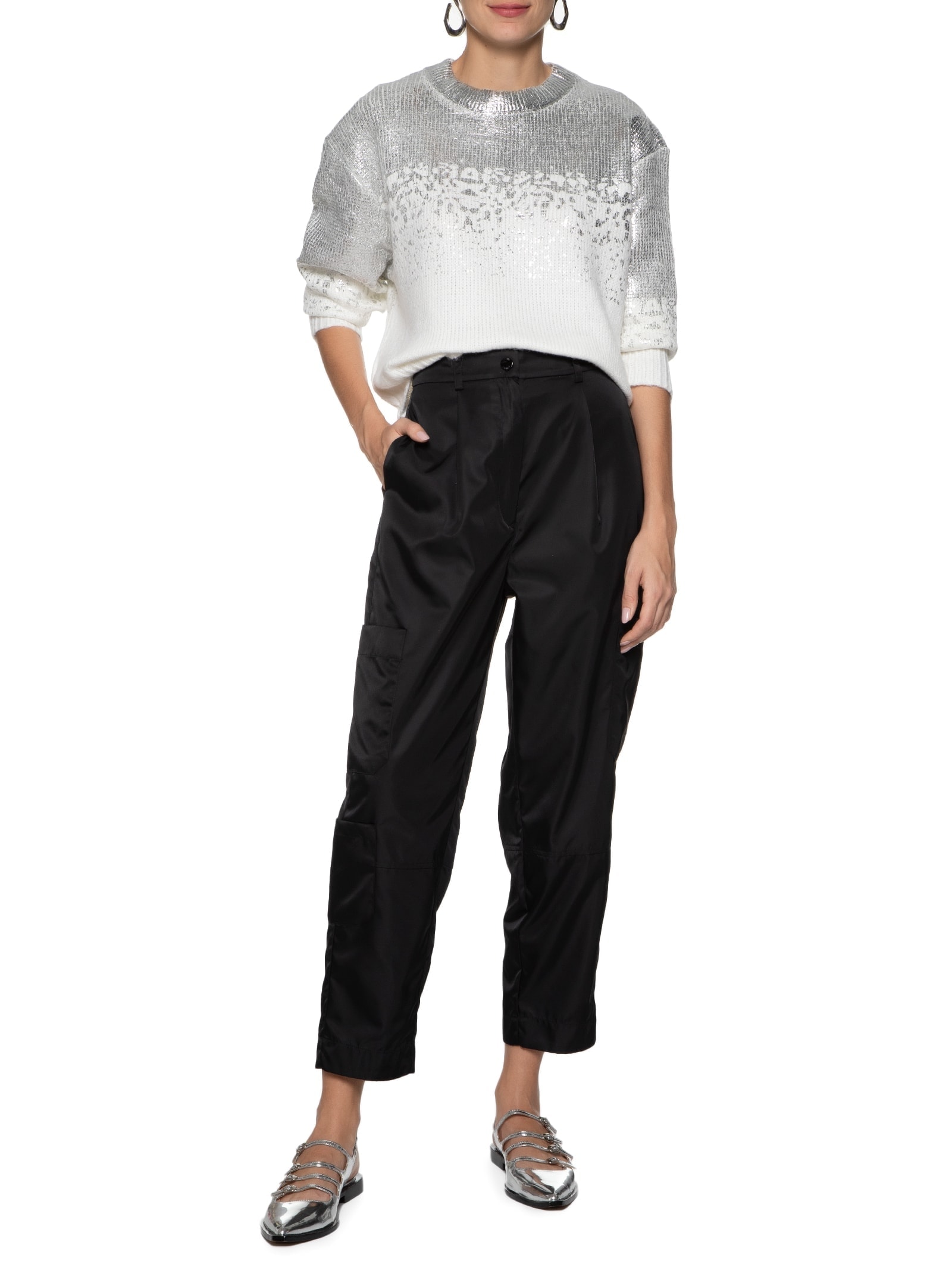 Suéter Feminino Foil Off White Market 33