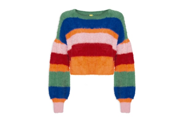 Suéter Feminino Pelinho Tricot Listra - Verde
