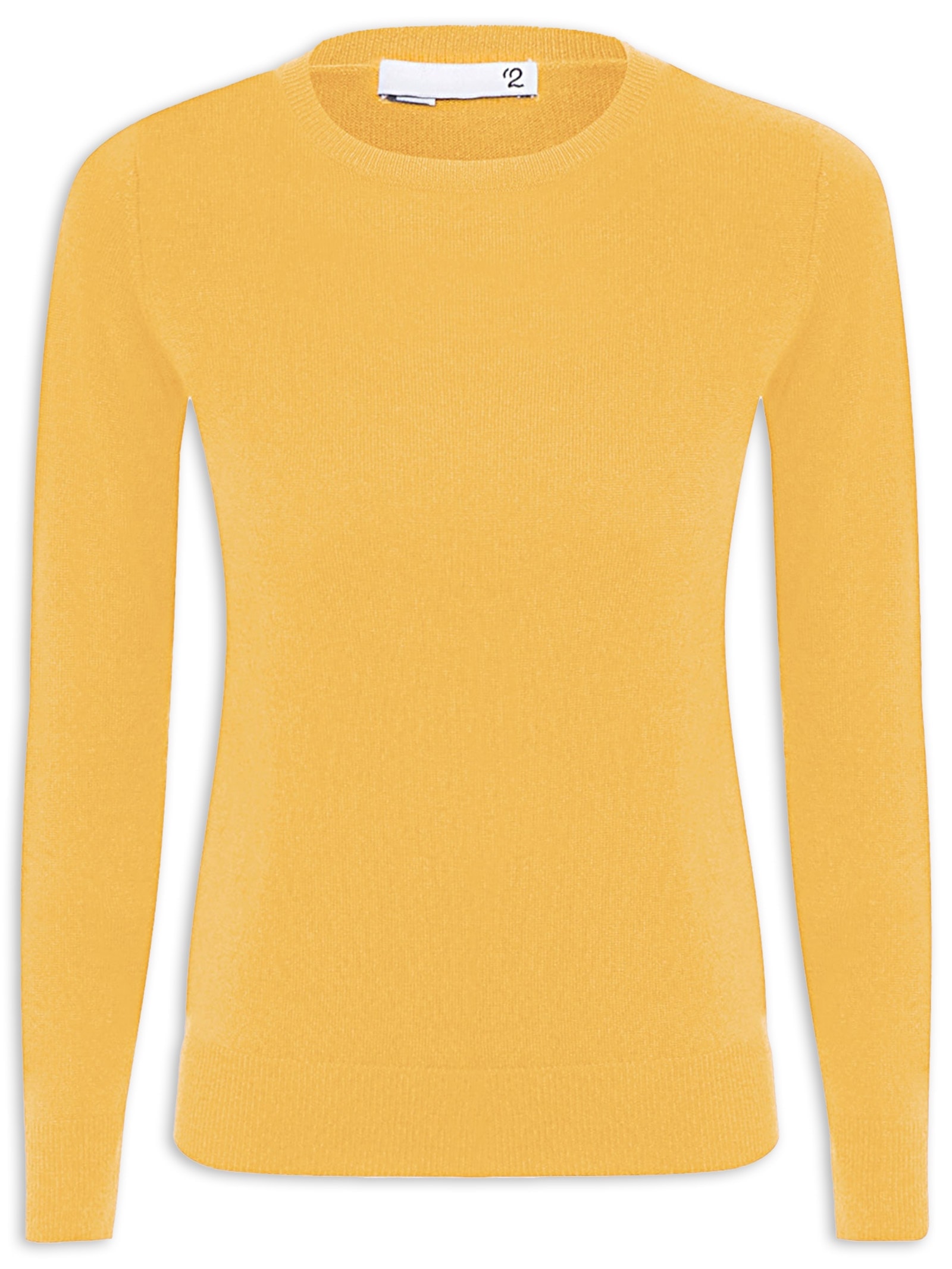 Suéter Feminino Puro Cashmere Amarelo '2Essential