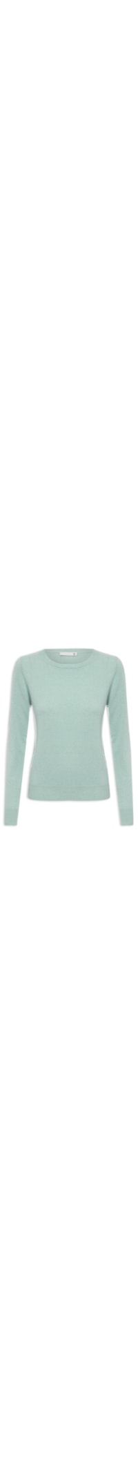 Suéter Feminino Puro Cashmere - Azul