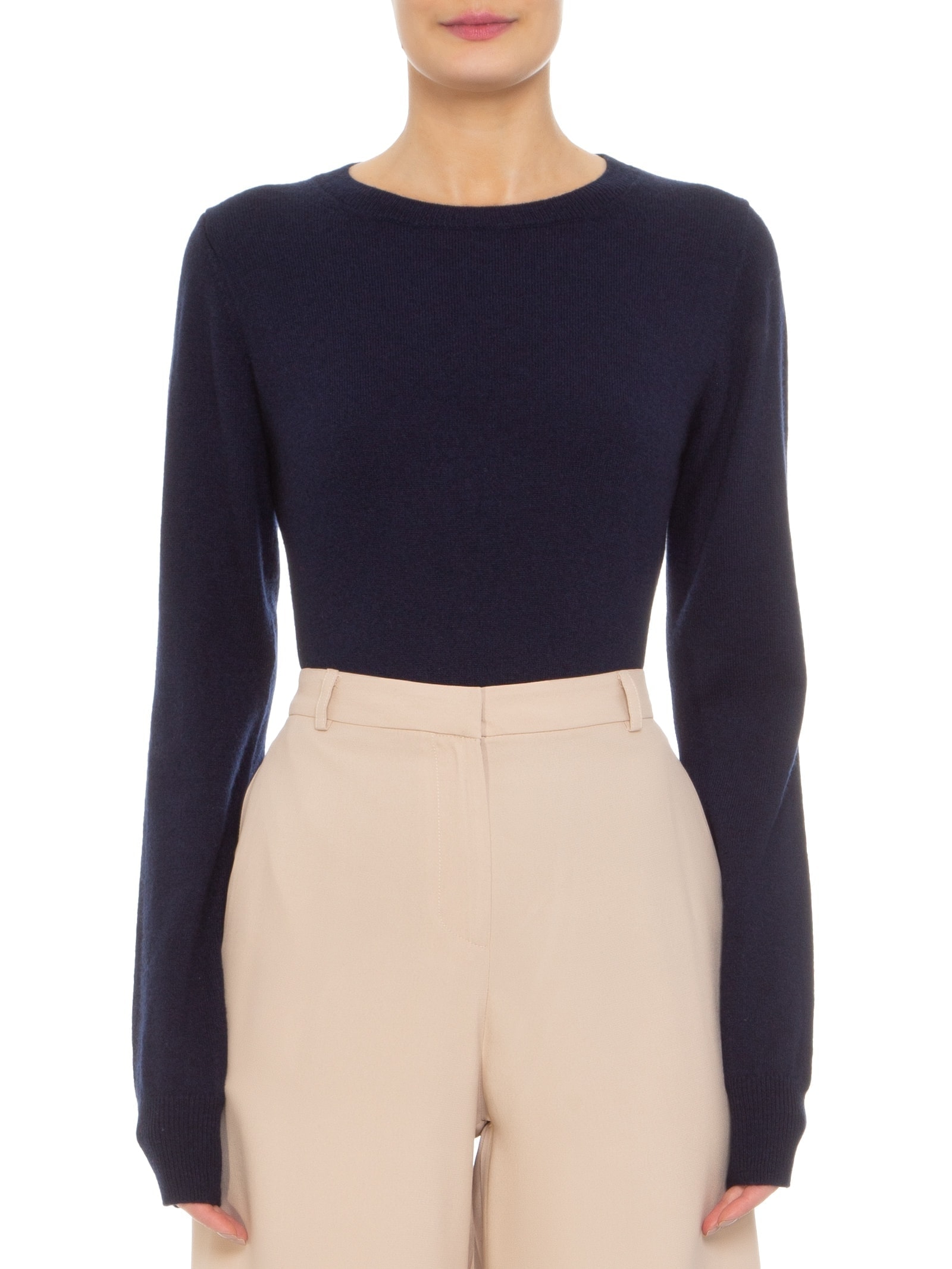 Suéter Feminino Puro Cashmere Azul '2Essential