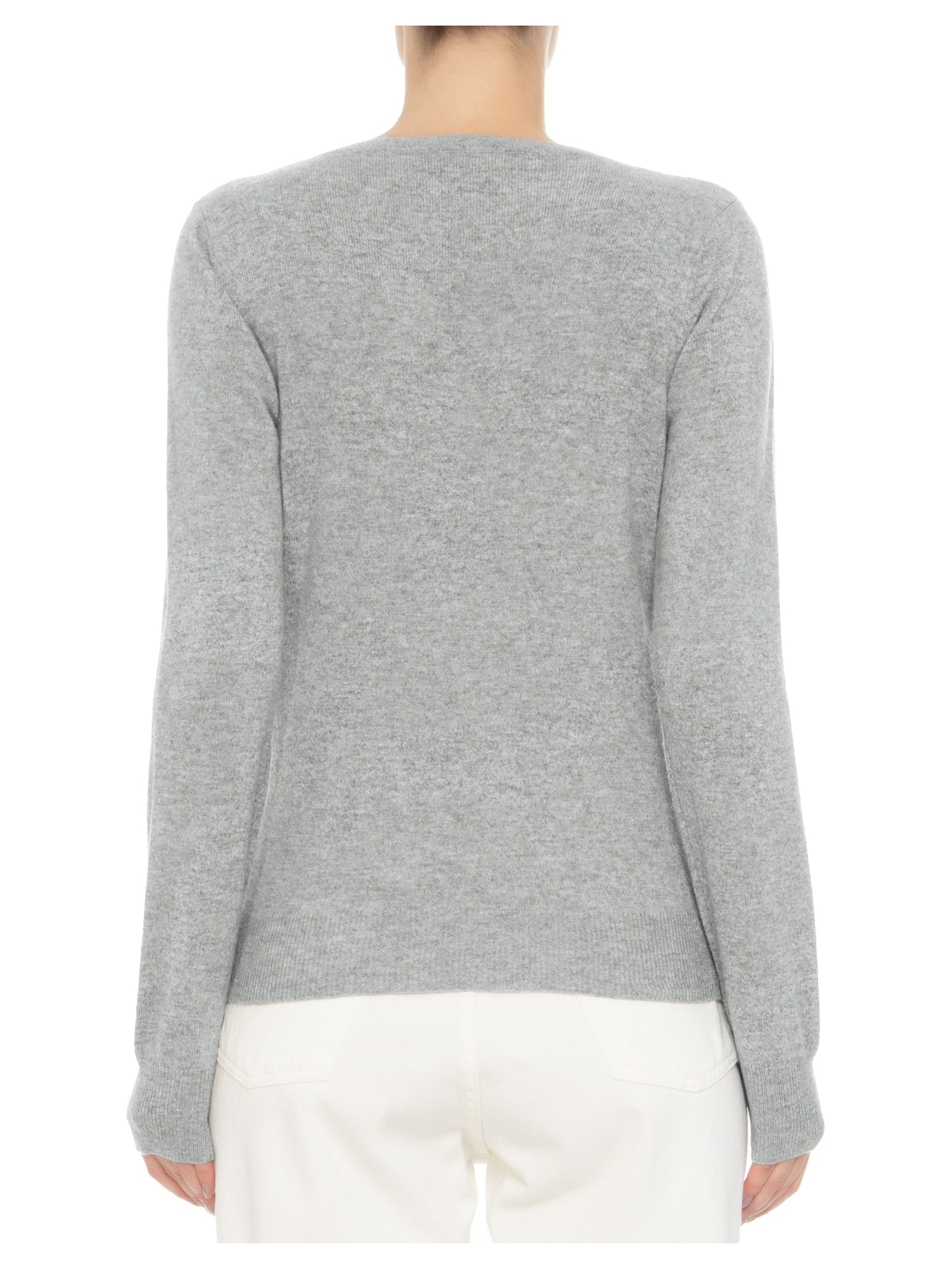Suéter Feminino Puro Cashmere Cinza '2Essential