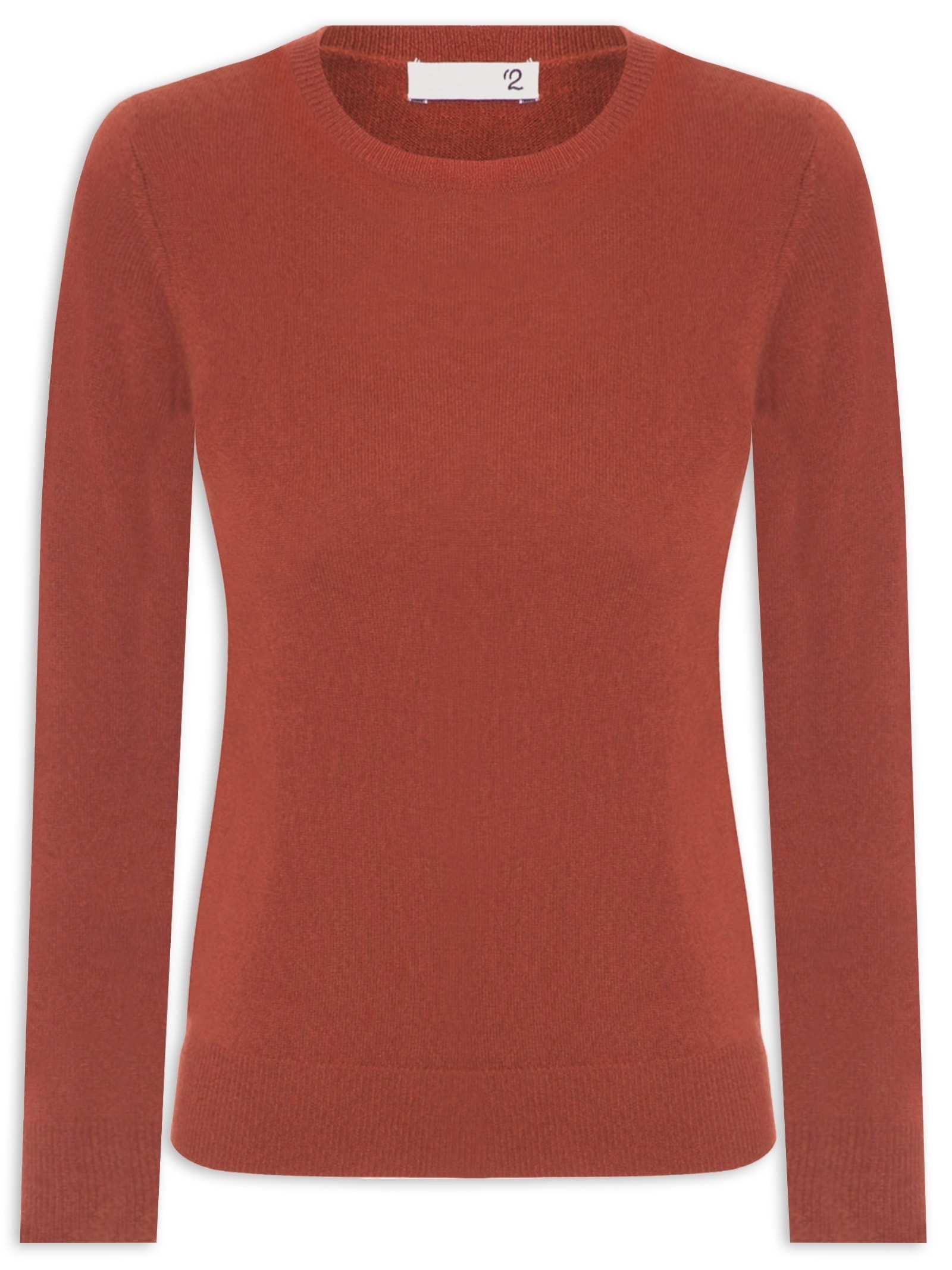 Suéter Feminino Puro Cashmere Marrom '2Essential