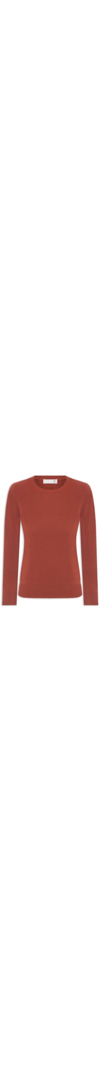Suéter Feminino Puro Cashmere - Marrom