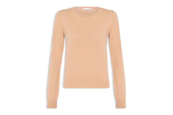 Suéter Feminino Puro Cashmere - Marrom