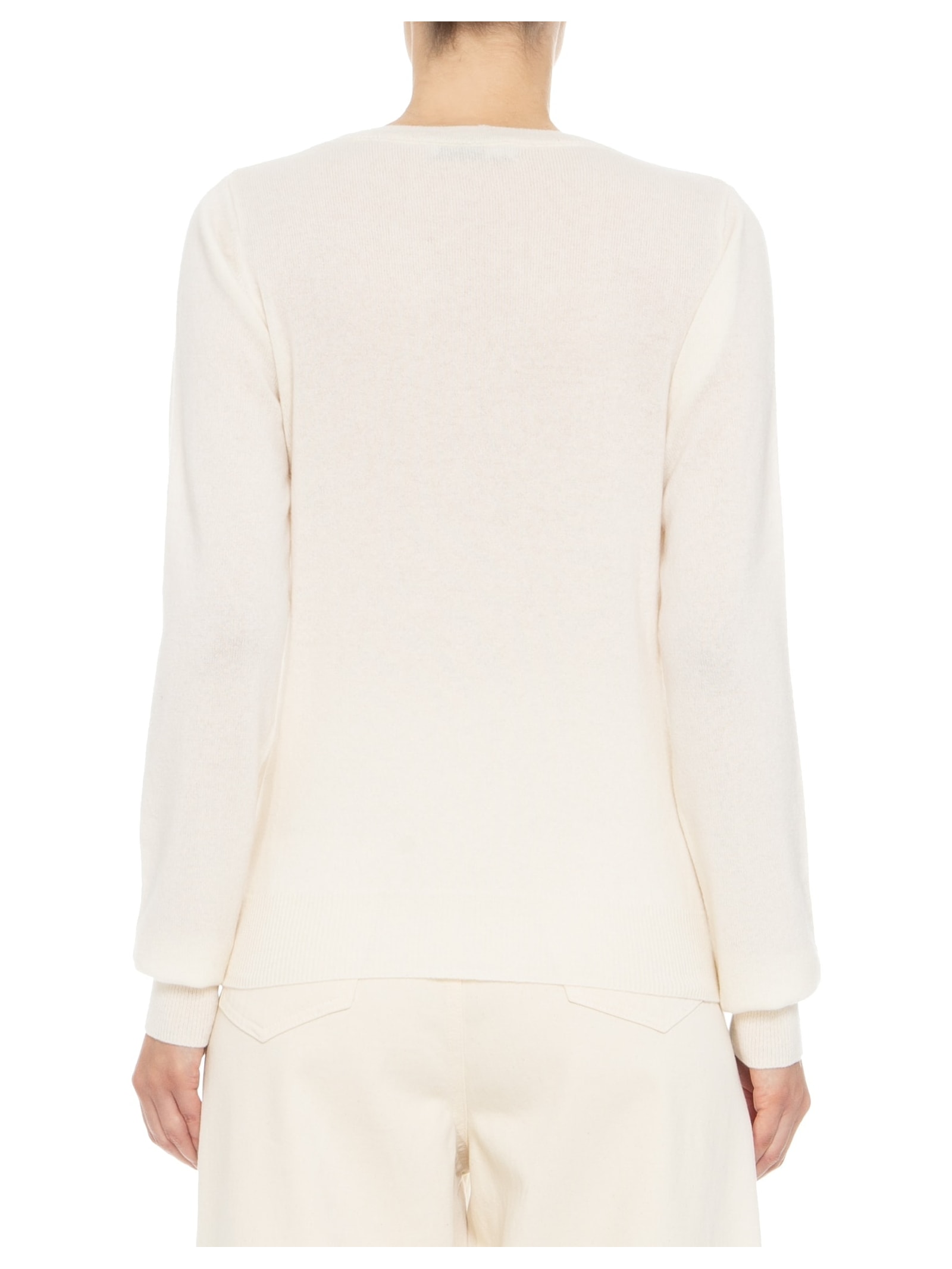 Suéter Feminino Puro Cashmere Off White '2Essential
