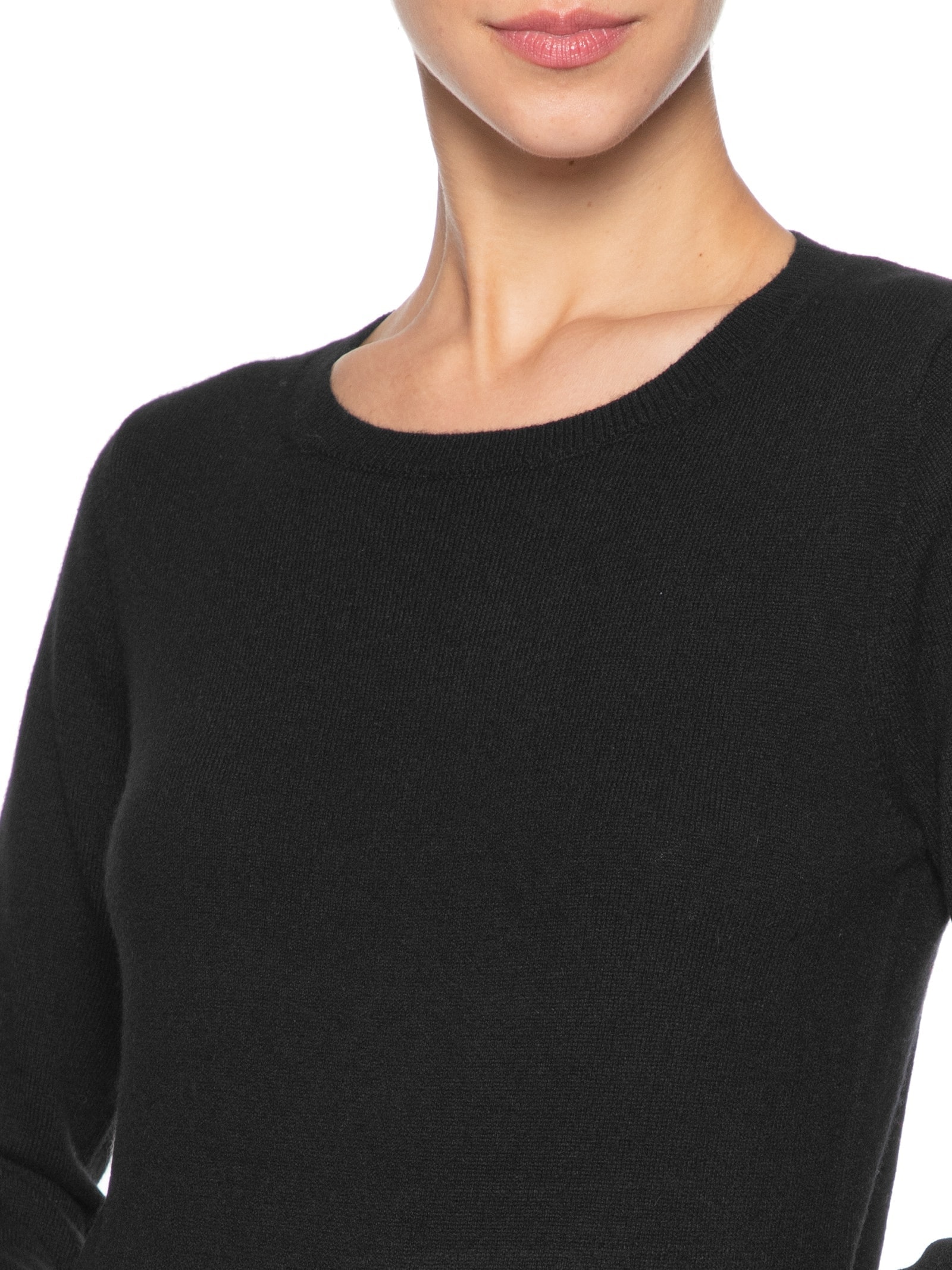 Suéter Feminino Puro Cashmere Preto '2Essential