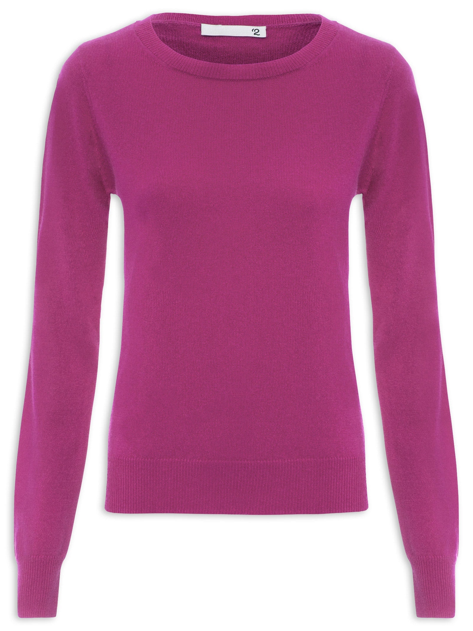 Suéter Feminino Puro Cashmere Rosa '2Essential