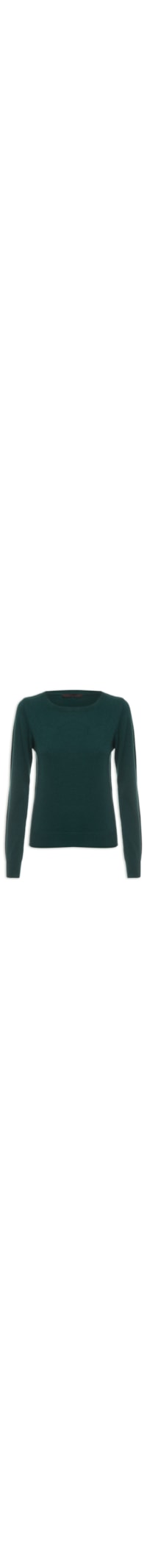 Suéter Feminino Puro Cashmere - Verde