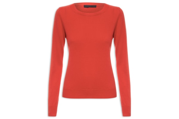 Suéter Feminino Puro Cashmere - Vermelho