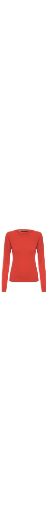 Suéter Feminino Puro Cashmere - Vermelho