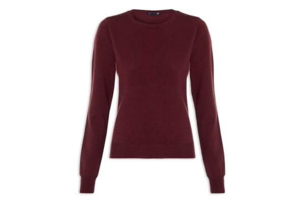 Suéter Feminino Puro Cashmere - Vermelho