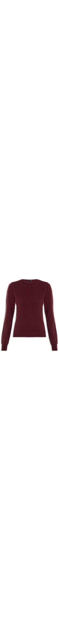 Suéter Feminino Puro Cashmere - Vermelho