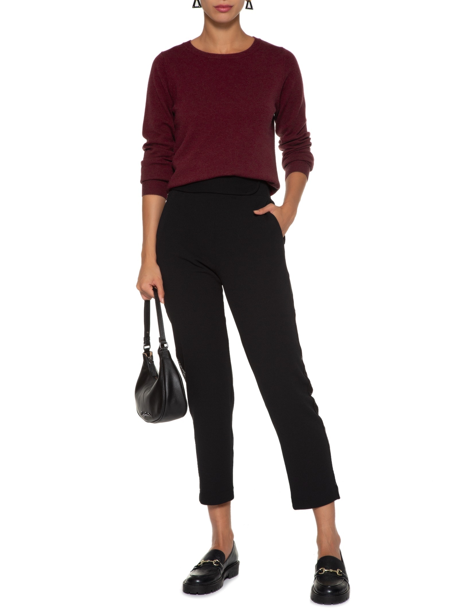 Suéter Feminino Puro Cashmere Vermelho '2Essential