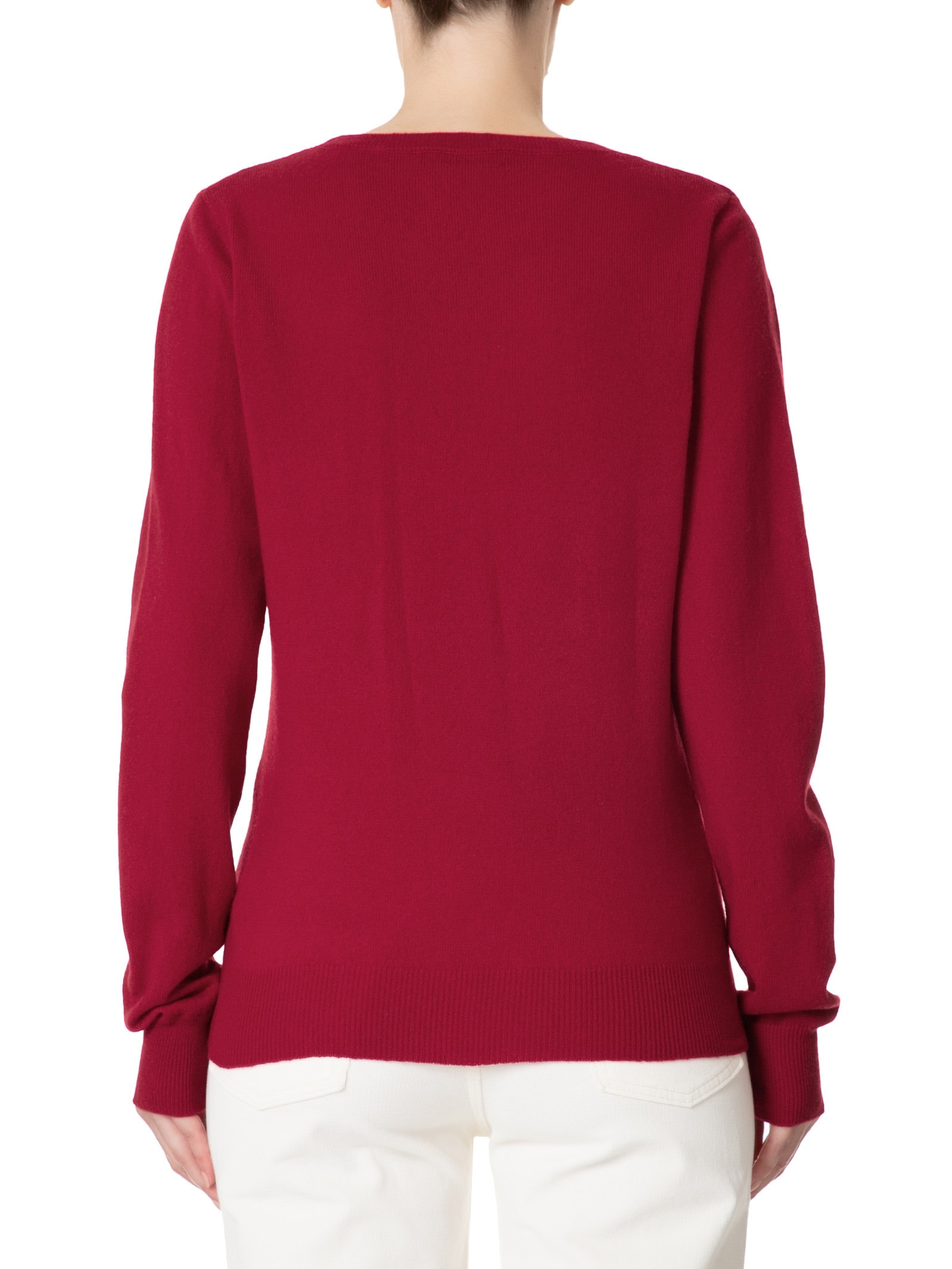 Suéter Feminino Puro Cashmere Vinho '2Essential